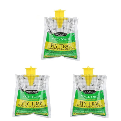 Disposable Outdoor Fly Trap – Eco-Friendly Hanging Fly Catcher Bag