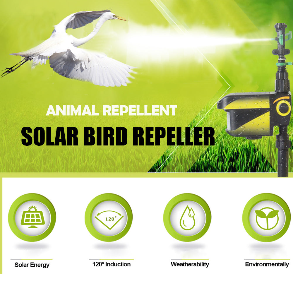 Motion-Activated Solar Deer Sprinkler – Animal Repellent Garden Sprinkler