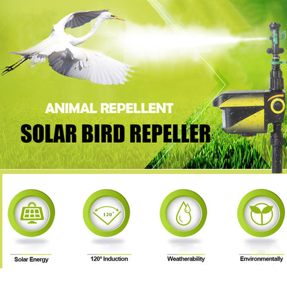 Motion-Activated Solar Deer Sprinkler – Animal Repellent Garden Sprinkler