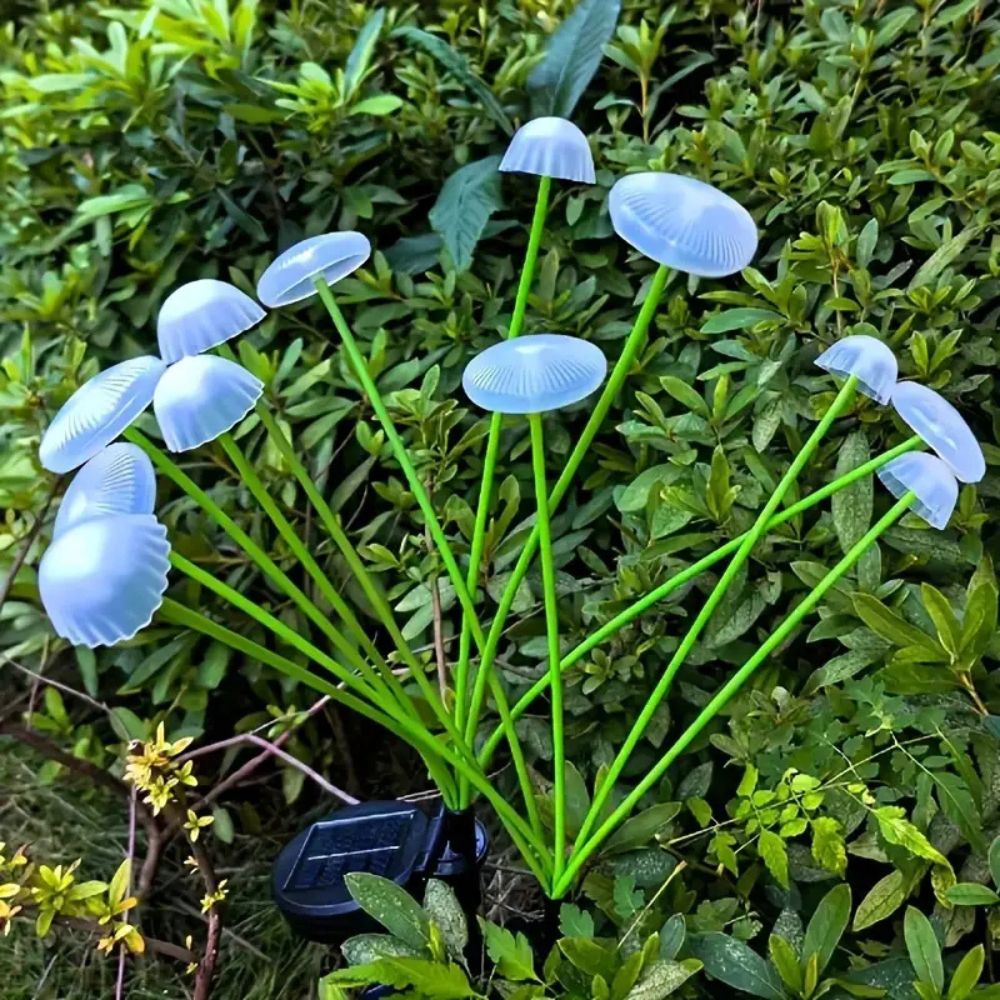 Solar Swaying Mushroom Garden Decor Lights – Outdoor LED Decorative Lights