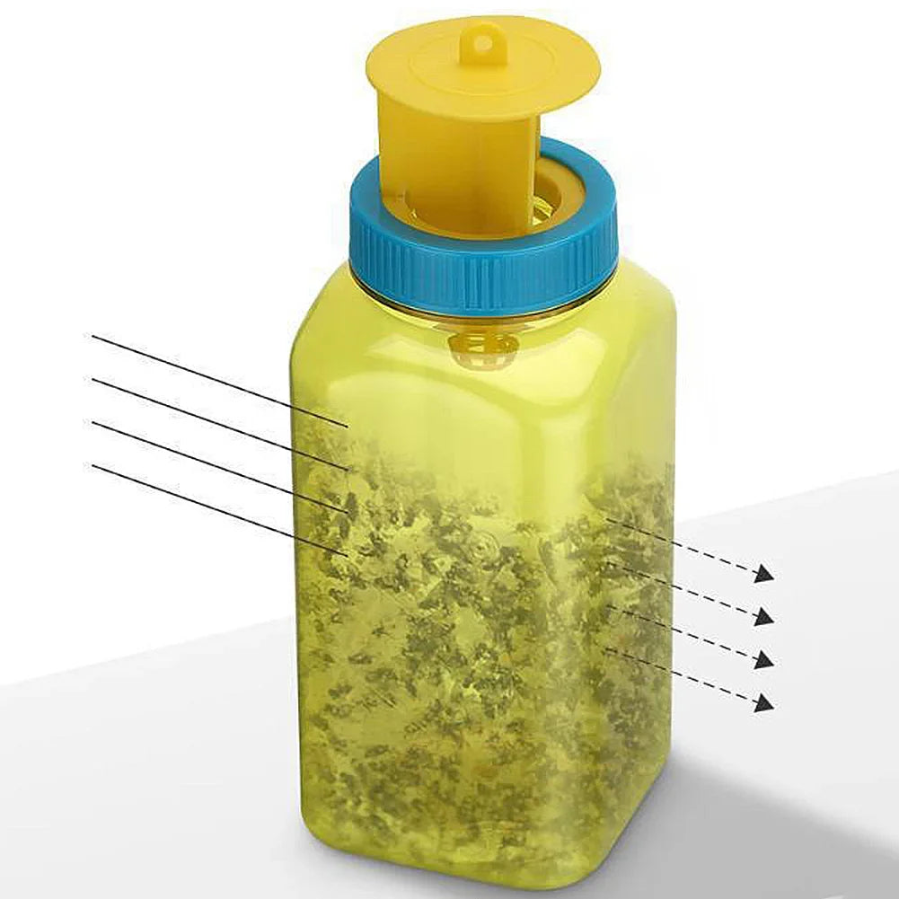 Reusable Fruit Fly Catcher Bottle – Eco-Friendly Fly Trap with Attractant
