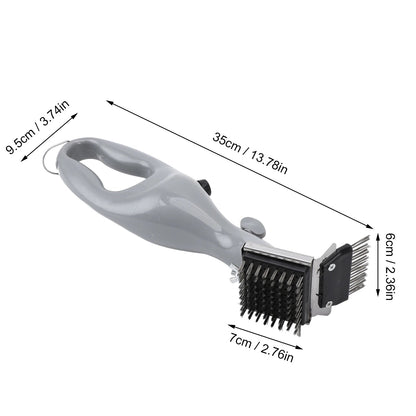 Steam Cleaning BBQ Grill Brush – Bristle-Free Safe Barbecue Cleaner