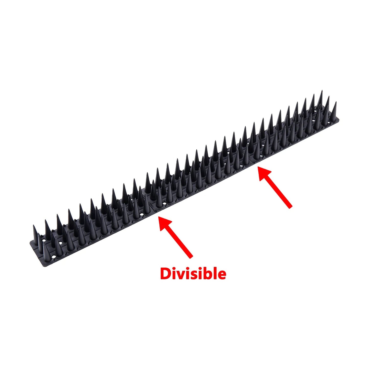 Plastic Bird Repeller Control Spikes – Anti-Roosting Pigeon Deterrent Strips