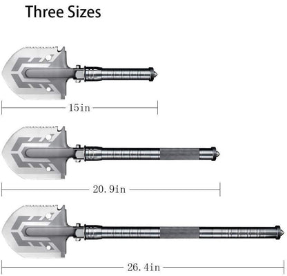Multi-Function Survival Shovel – Indestructible Folding Emergency Tool