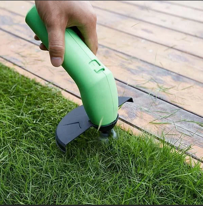 Cordless Mini Electric Weed Trimmer – Lightweight Garden Wacker