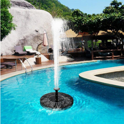 Solar Fountain Pump – Floating Solar Water Feature for Ponds & Gardens