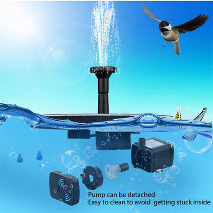 Solar Fountain Pump – Floating Solar Water Feature for Ponds & Gardens