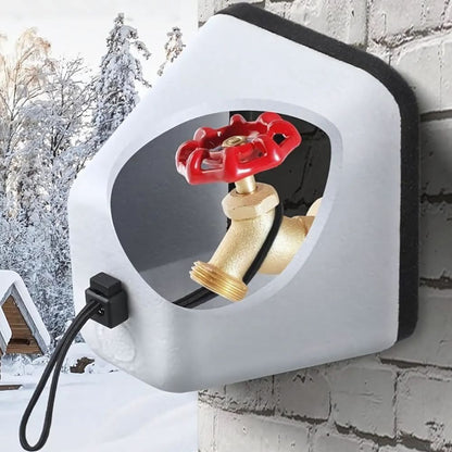 Outdoor Faucet Insulation Cover – Frost-Proof Winter Spigot Protector