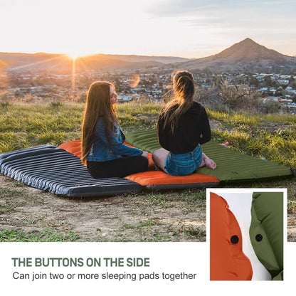 Inflatable Portable Camping Mattress – Lightweight Air Sleeping Pad for Outdoor