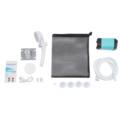 Portable Electric Shower for Camping – Rechargeable Outdoor Camp Shower Pump