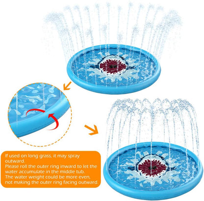 Kids Splash Pad Sprinkler – Outdoor Water Play Mat for Toddlers & Children