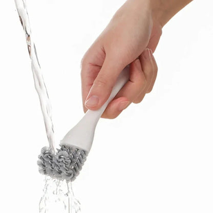 V-Shaped BBQ Grill Brush with Scraper – Heavy-Duty Stainless Steel Grill Cleaner