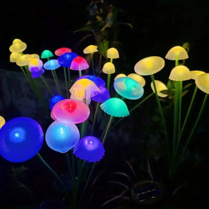 Solar Swaying Mushroom Garden Decor Lights – Outdoor LED Decorative Lights
