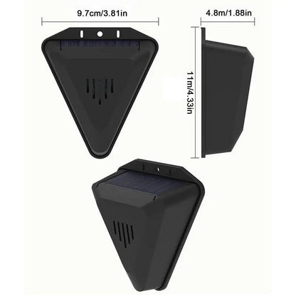 Solar Powered Outdoor Bird Repeller – Garden Pest Deterrent Spike