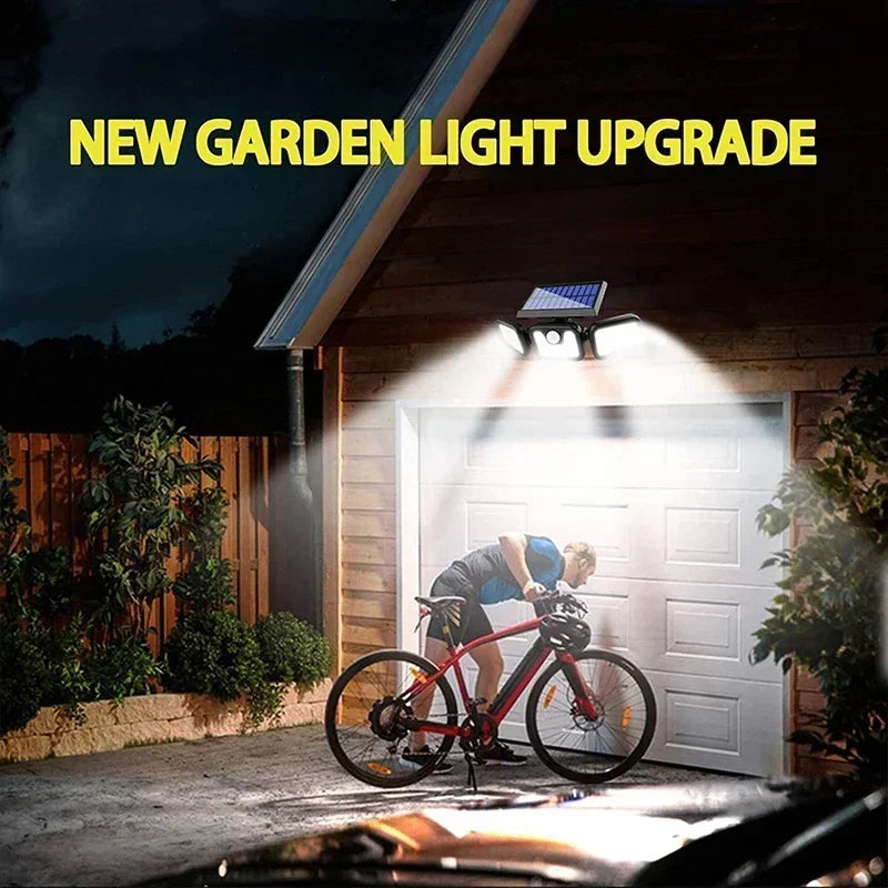 Motion Sensor Solar Light – Outdoor Security Garden & Path Light