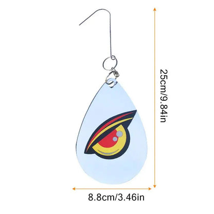 Reflective Scare Eye Bird Repeller Disc – Hanging Bird Deterrent Discs for Garden