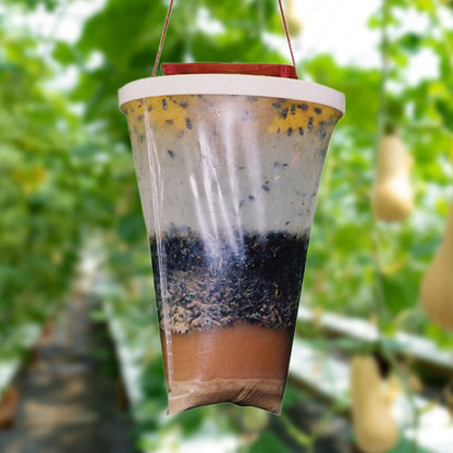 Eco-Friendly Disposable Outdoor Fly Trap Bag – Reusable Hanging Fly Catcher