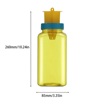 Reusable Fruit Fly Catcher Bottle – Eco-Friendly Fly Trap with Attractant