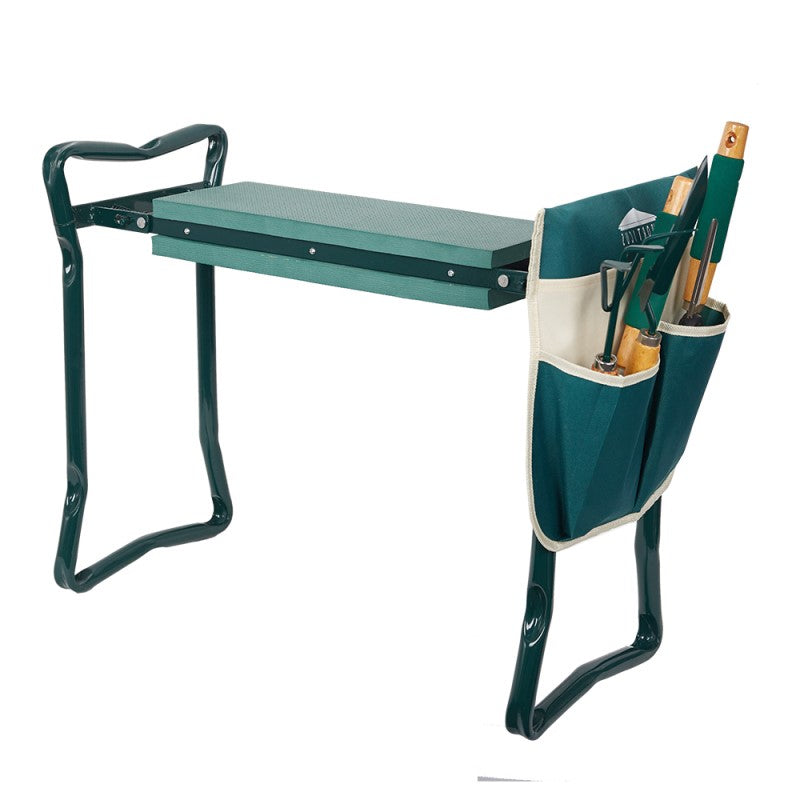 Ergonomic Garden Kneeler & Seat – Foldable Padded Gardening Bench