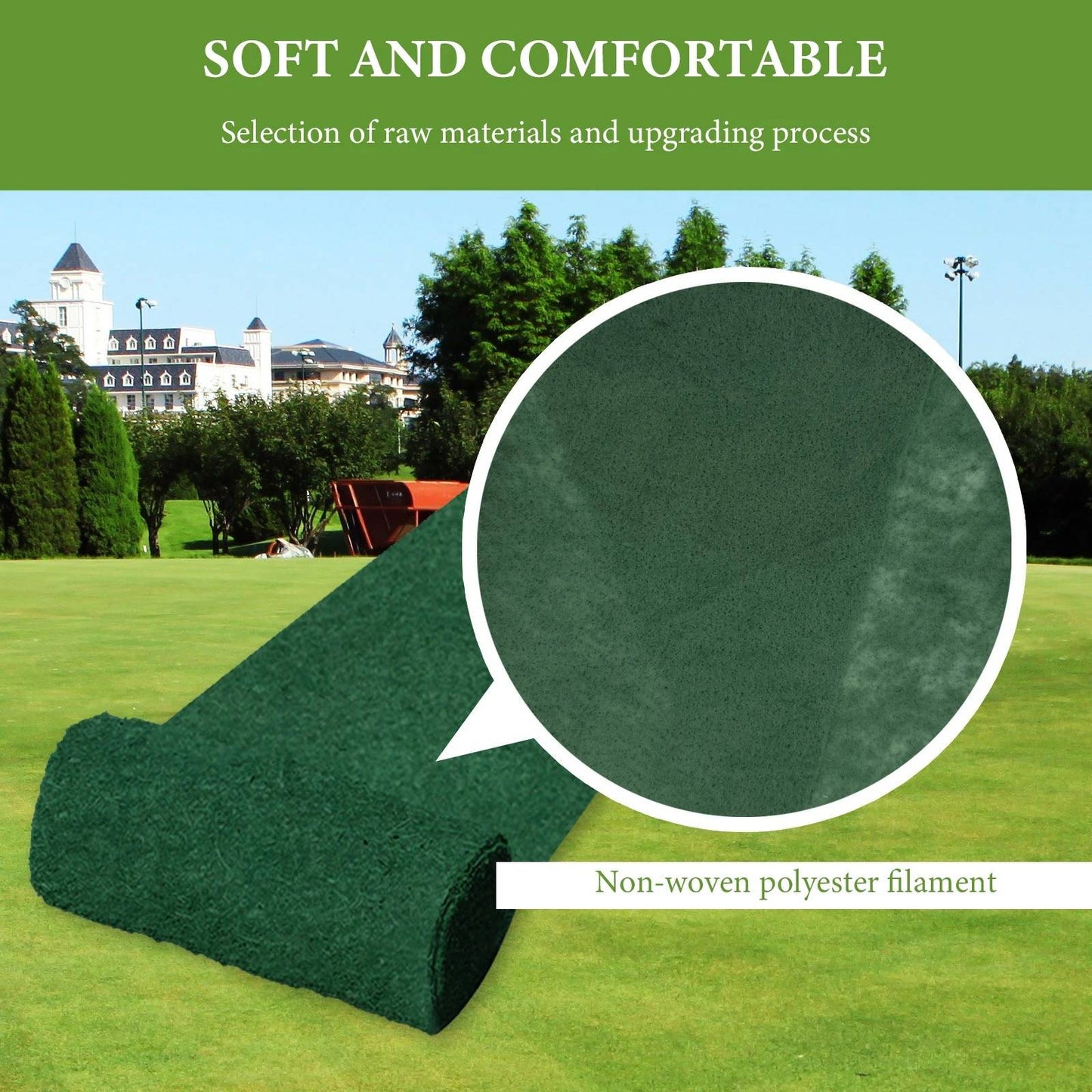 Quick Fix Grass Seed Mat – Instant Green Lawn Repair Patch