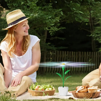 Tabletop Fly Repellent Fan – Outdoor Food & Patio Fly Deterrent Fan