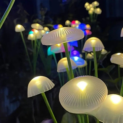 Solar Swaying Mushroom Garden Decor Lights – Outdoor LED Decorative Lights