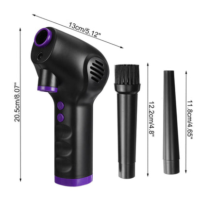 Cordless Air Duster – Rechargeable Electric Compressed Air Blower for Electronics