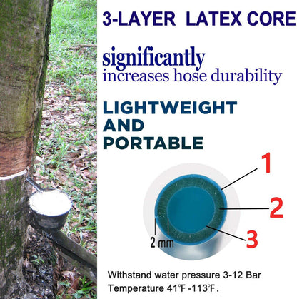Premium Expandable Garden Hose – Durable No-Kink Flexible Water Hose