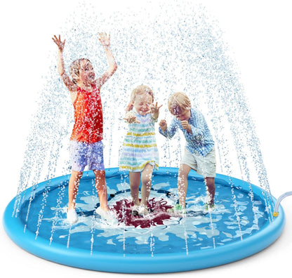 Kids Splash Pad Sprinkler – Outdoor Water Play Mat for Toddlers & Children
