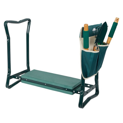 Ergonomic Garden Kneeler & Seat – Foldable Padded Gardening Bench