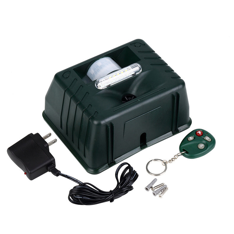 Ultrasonic Bird Repeller for Woodpeckers – Outdoor Pest Control Device
