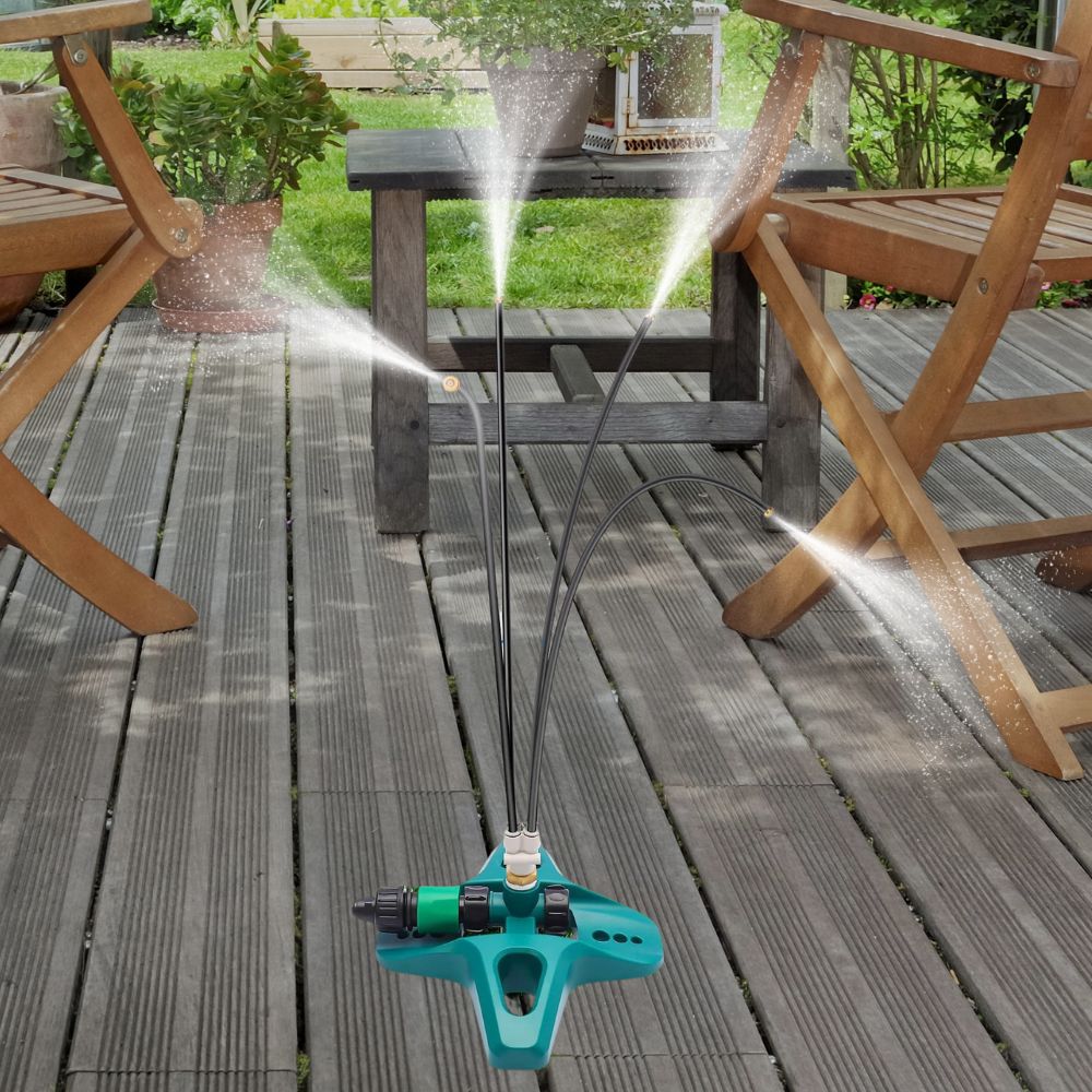 Freestanding Outdoor Patio Misting System – Home Cooling Water Mister Fan