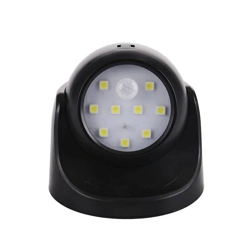 360° Rotatable Wireless LED Spotlight with Motion Detector – Solar Security Light