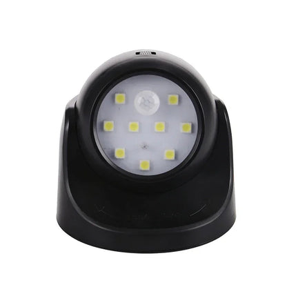 360° Rotatable Wireless LED Spotlight with Motion Detector – Solar Security Light