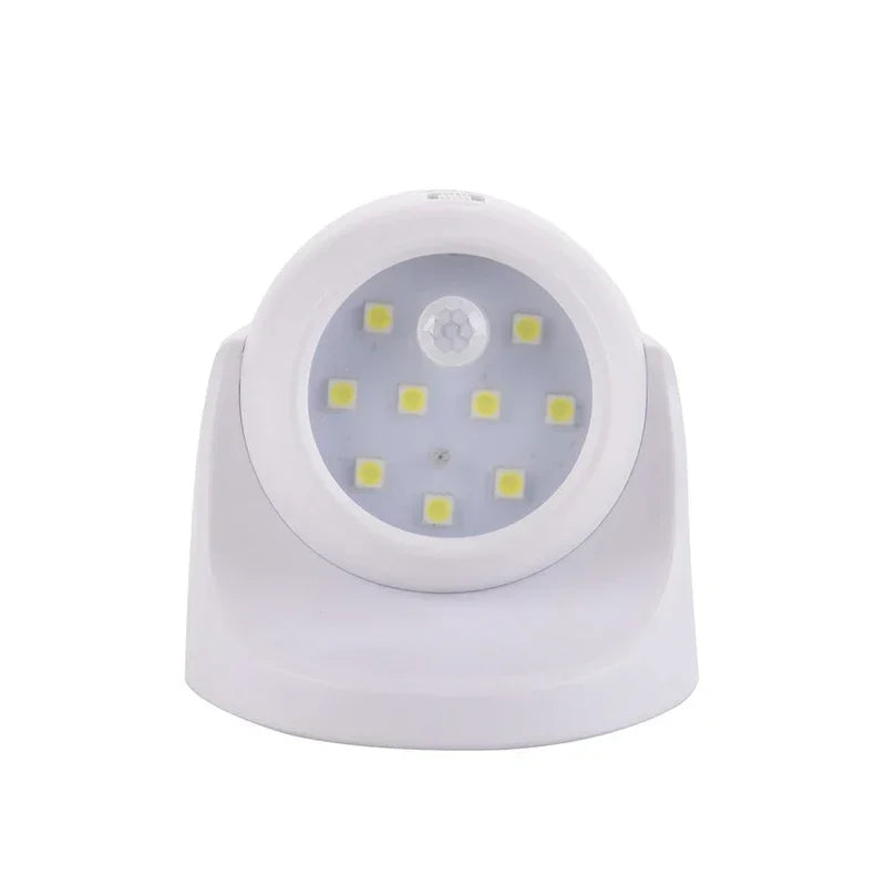 360° Rotatable Wireless LED Spotlight with Motion Detector – Solar Security Light