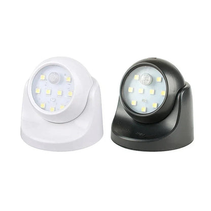 360° Rotatable Wireless LED Spotlight with Motion Detector – Solar Security Light