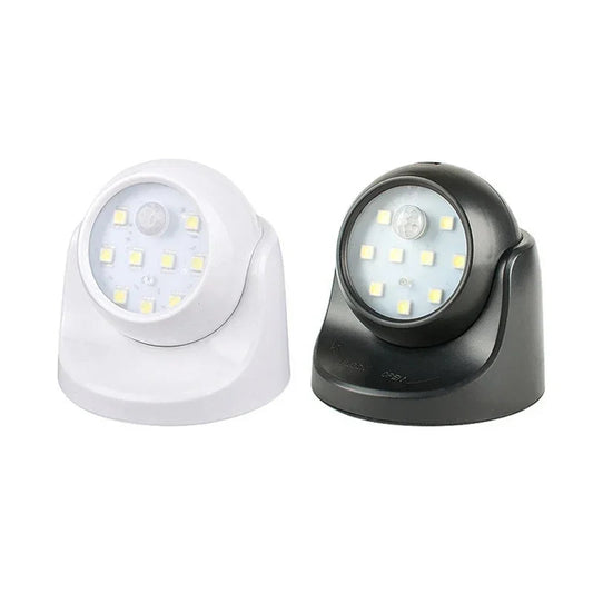 360° Rotatable Wireless LED Spotlight with Motion Detector – Solar Security Light