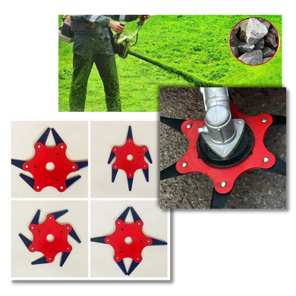 Universal Replacement Trimmer Head – Fits Most Grass Trimmers & Brush Cutters