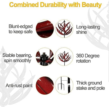 Stylish Garden & Porch Wind Chime – Decorative Outdoor Metal Wind Chime