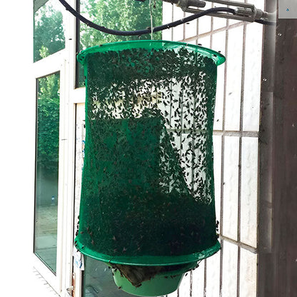 Reusable Outdoor Fly Trap – Hanging Bait Fly Catcher Bag for Patios & Gardens