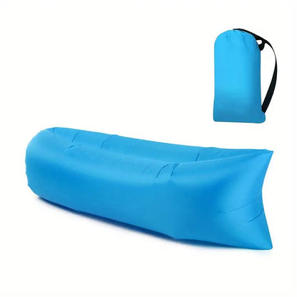 Outdoor Air Lounger – Inflatable Lazy Hammock Sofa Air Mattress