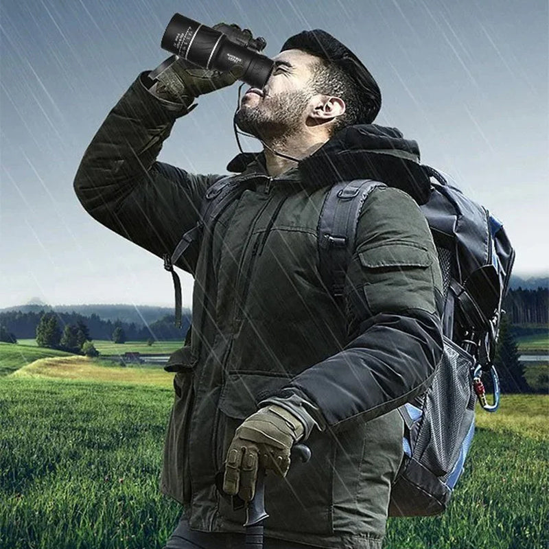 High-Power Monocular Telescope – Compact Zoom Monocular for Birdwatching
