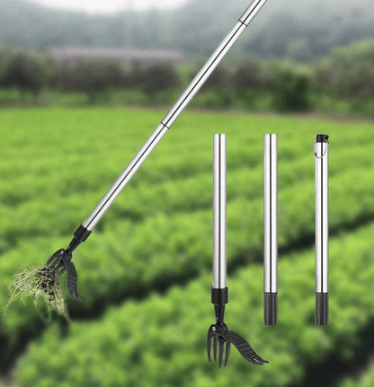 Mechanical Rotary Weeder – Manual Push Garden Weed Cultivator Tool