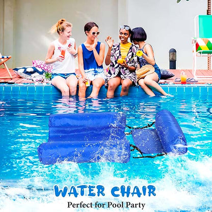 Backrest Swimming Chair – Inflatable Pool Float with Comfortable Support