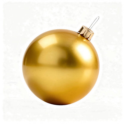 Inflatable Holiday Ball Garden Decoration – Giant Outdoor Christmas Ornament