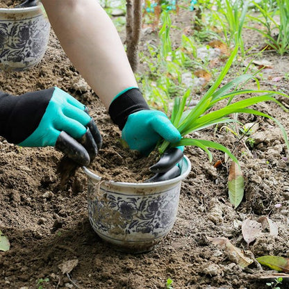 Gardening Gloves with Claws – Genius Digging & Planting Garden Work Gloves