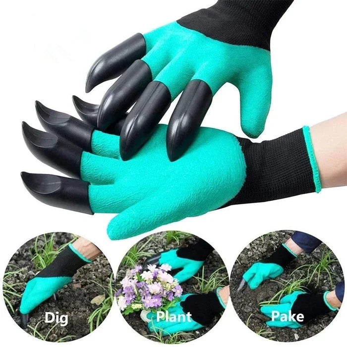 Gardening Gloves with Claws – Genius Digging & Planting Garden Work Gloves