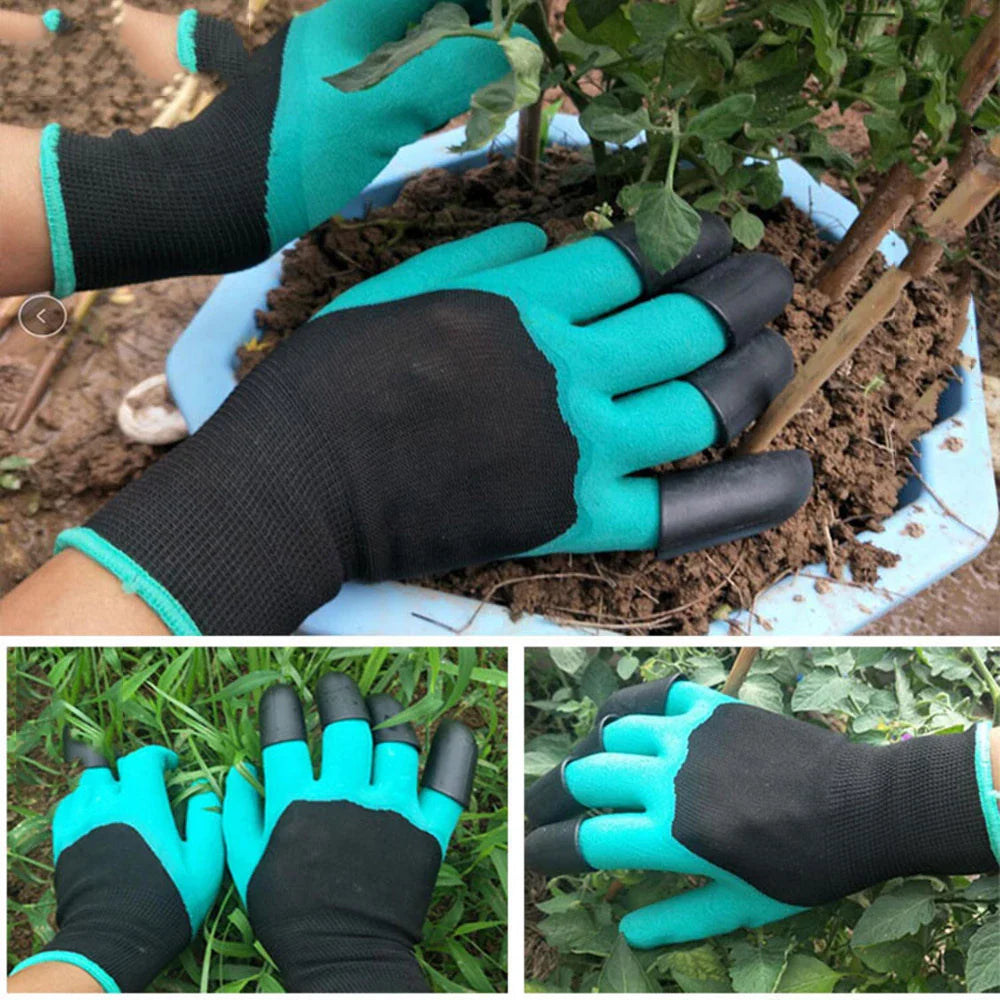 Gardening Gloves with Claws – Genius Digging & Planting Garden Work Gloves