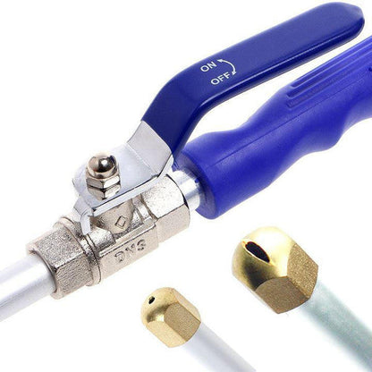 2-in-1 High-Pressure Garden Hose Cleaner – Converts Hose to Power Washer