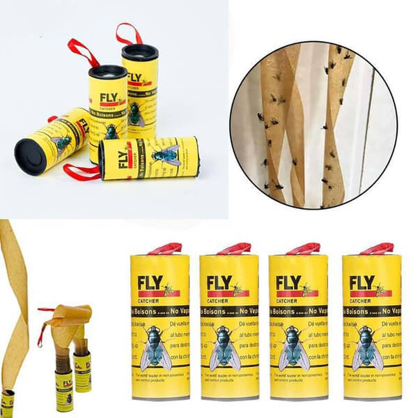 Fly Swatter Roller – Manual Rolling Fly Catcher & Swatter Tool